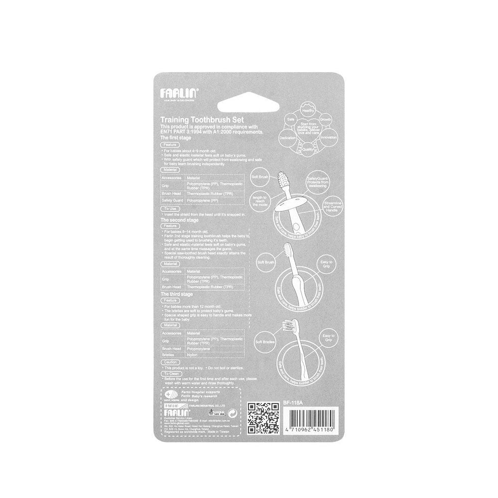 THREE STAGES TOOTH BRUSH SET