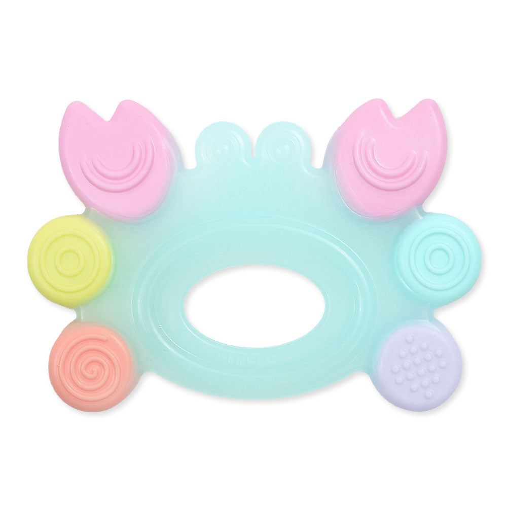 SILICONE GUM SOOTHER - GREEN CRAB