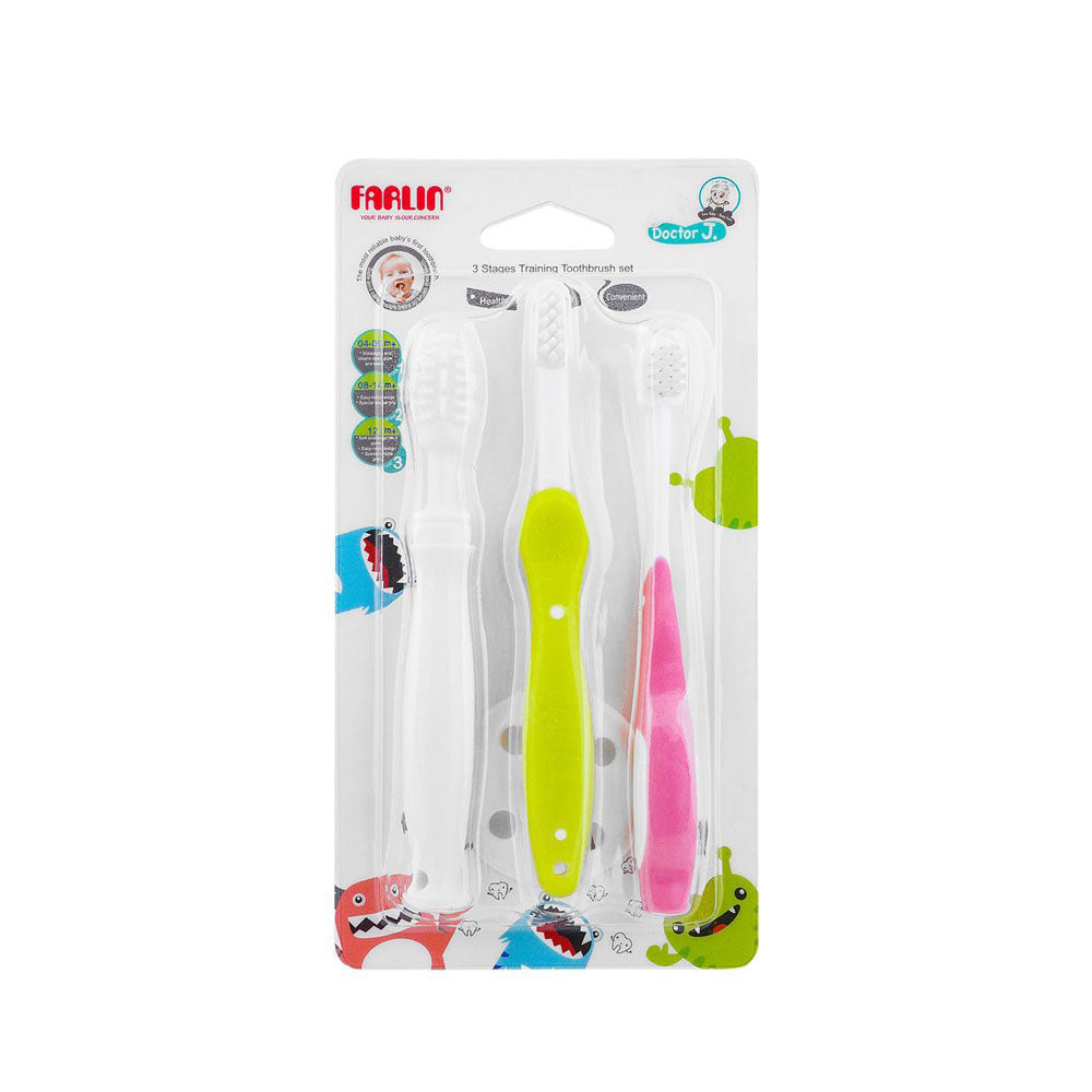 THREE STAGES TOOTH BRUSH SET