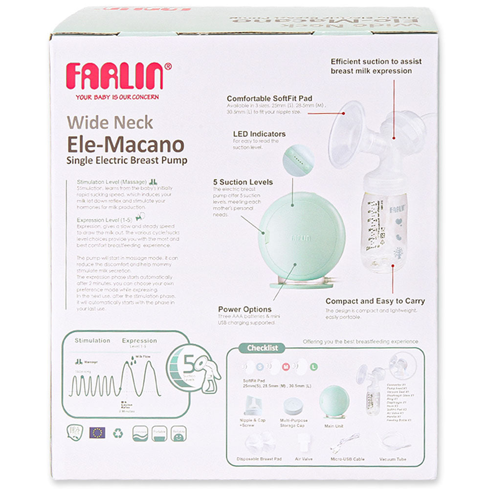 ELECTRIC BREAST PUMP WN ELE-MACANO