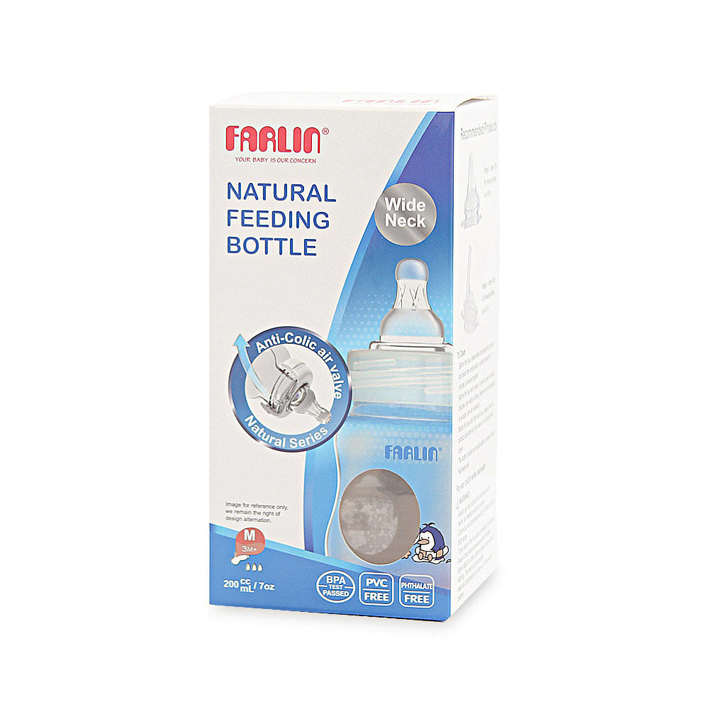 WIDE NECK FEEDING BOTTLE 200CC