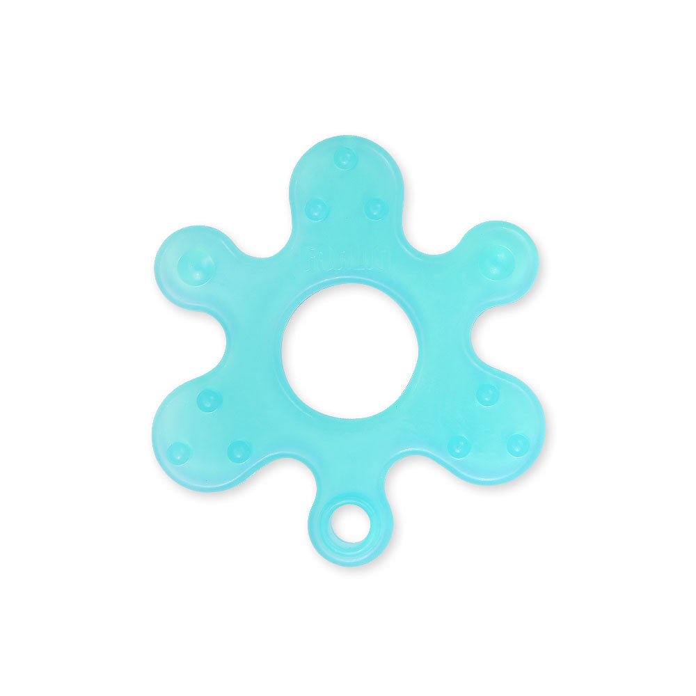 PUZZLE GUM SOOTHER - GREEN & BLUE